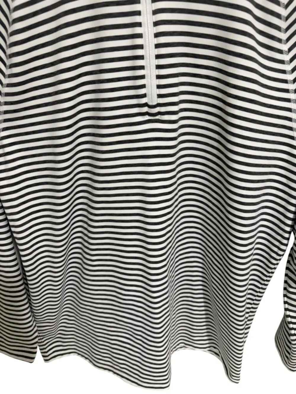 G/FORE 1/4 Zip Pullover Golf Sweater Mens Size XL Striped 1915 Logo - Picture 4 of 7